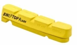 Kit 4 Patins Swisstop Flash Jante Carbone Adapt Shimano Et Sram