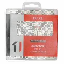 Chaine Sram PCX1 SolidPin 11 Vitesses 118 Maillons Avec Power-Lock