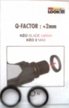 Jeu De 2 Rondelles Look Q Factor 2x2mm