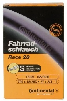 Chambre Continental Race Butyl 700x20/25c Valve De 42mm