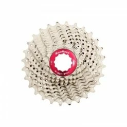 CASSETTE SUNRACE ALU MÉTAL ROUGE 11V (11-32)