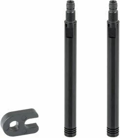 Prolongateurs Extension De Valve Bontrager 60mm Noir (paire)