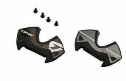 Capots De Pédales TIME Xpresso/Xpro Alu Noir (la Paire)