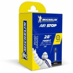 Chambre à Air MICHELIN A2 AIRSTOP Butyl 700 X 25 à 32 Valve Presta 40 Mm