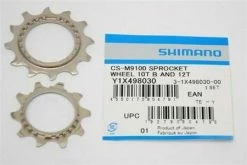 Shimano Pignons De 10 Dents B Et 12 Dents D CS-M9100