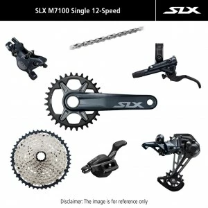 Groupe Shimano SLX M7100 Disc Méca Mono 2 Pistons I-Spec EV