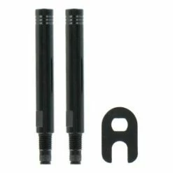 Extension De Valve Presta VAR Alu Noir 40 Mm + Clé