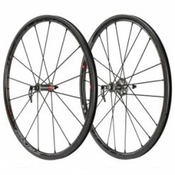 Paire De Roues Fulcrum Racing Zéro Carbone C17 (AC3) à Pneus + Housses