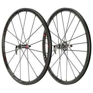 Paire De Roues Fulcrum Racing Zéro Carbone C17 (AC3) à Pneus + Housses