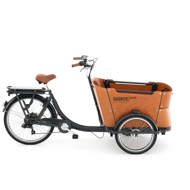 Découvrez Le Vélo Cargo électrique Babboe Curve-E Sur Cyclable.com !