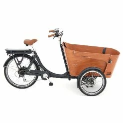 Vélo Cargo électrique Triporteur Babboe Flow-E - Cyclable